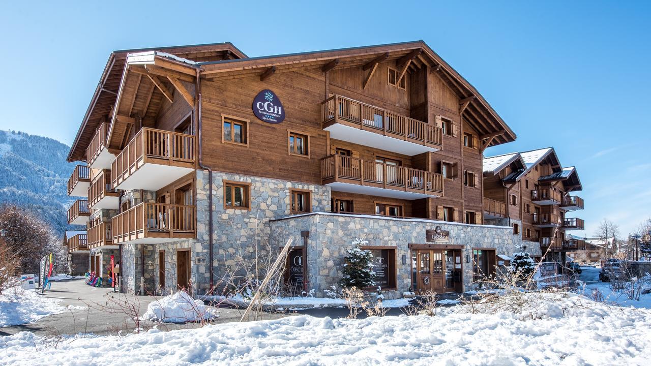 Cgh Residence Boutique Les Chalets De Layssia Samoëns Exterior foto